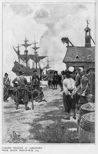 1619 arrival